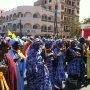 Marche d'ouverture du Forum social mondial 2011 à Dakar