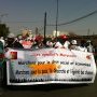 Marche d'ouverture du Forum social mondial 2011 à Dakar